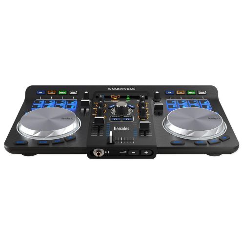  Hercules Universal DJ USB MIDI Bluetooth DJ Controller wInterface + Headphones