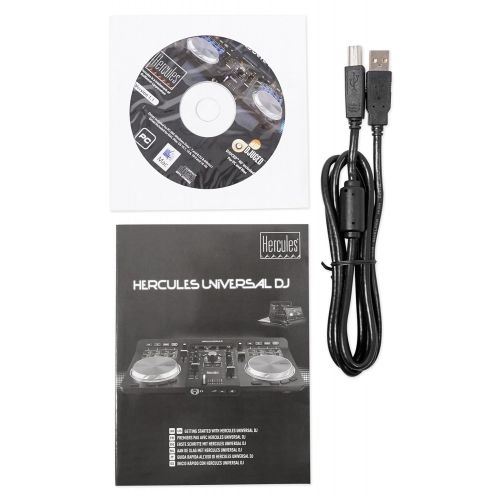  Hercules Universal DJ USB MIDI Bluetooth DJ Controller wInterface + Headphones