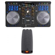 Hercules Universal DJ USB MIDI Bluetooth DJ Controller wPads+Interface+RockShip