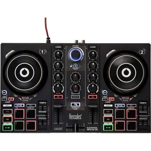 Hercules Starter Dj System by HB Supply Co wHeadphones and Powered Speaker