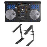 Hercules 4780773 Universal DJ Controller Bundle Includes Laptop Stand
