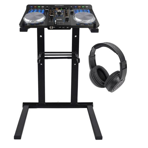  Hercules Universal DJ USB Bluetooth DJ Controller Interface+Stand+Headphones