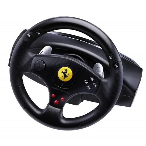  Hercules Computer Technology Thrustmaster Ferrari GT Experience Racing Wheel for PS3 and PC