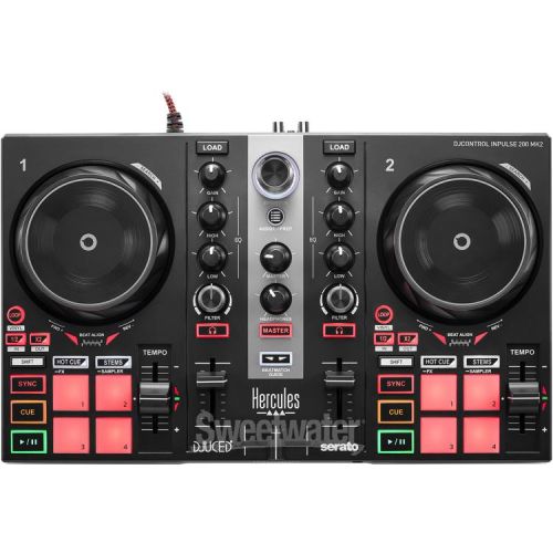  Hercules DJ DJLearning Kit MK2 - Complete DJ System for Beginners