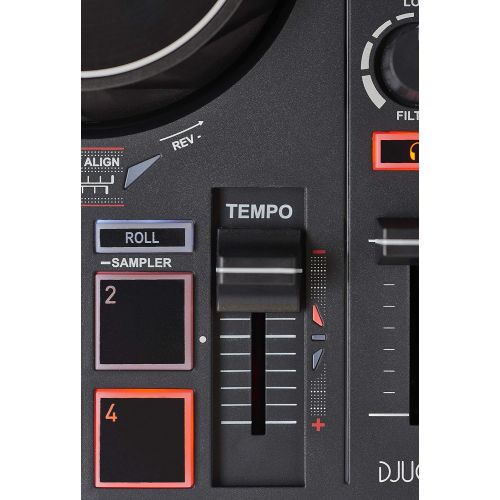  [아마존베스트]Hercules DJControl Inpulse 200 | Portable USB DJ Controller with Beatmatch Guide, DJ Academy and full DJ software DJUCED included