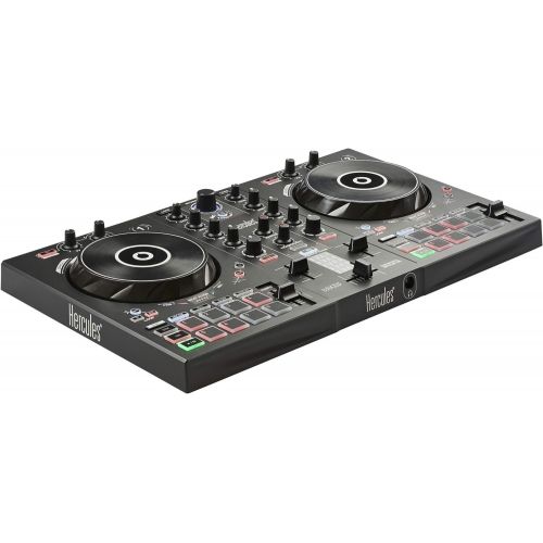  [아마존베스트]Hercules DJControl Inpulse 300 | 2 Channel USB Controller, with Beatmatch Guide, DJ Academy and full DJ software DJUCED included