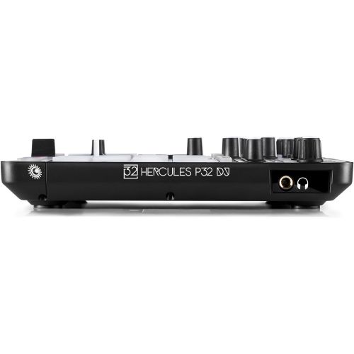  [아마존베스트]Hercules DJ Hercules P32 DJ | Compact USB DJ controller with 32 high-performance touch pads