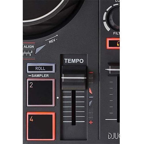  [아마존베스트]Hercules DJ Control Inpulse 200 with /8 Stereo Mini to Dual RCA Y-Cable (6) Bundle