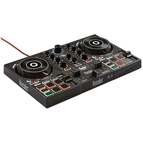  [아마존베스트]Hercules DJ Control Inpulse 200 Set (2 Deck Controllers with DJUCED Software Including DJ Headphones)