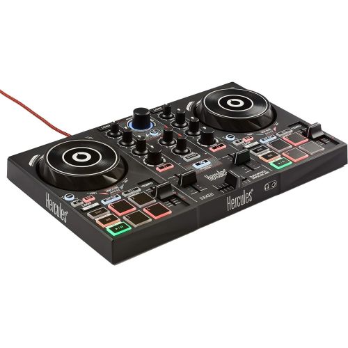  [아마존베스트]Hercules DJ Control Inpulse 200 Set (2 Deck Controllers with DJUCED Software Including DJ Headphones)