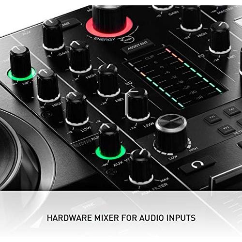  [아마존베스트]Hercules DJ Control Inpulse 500 2-Deck DJ Controller + Keepdrum Headphones