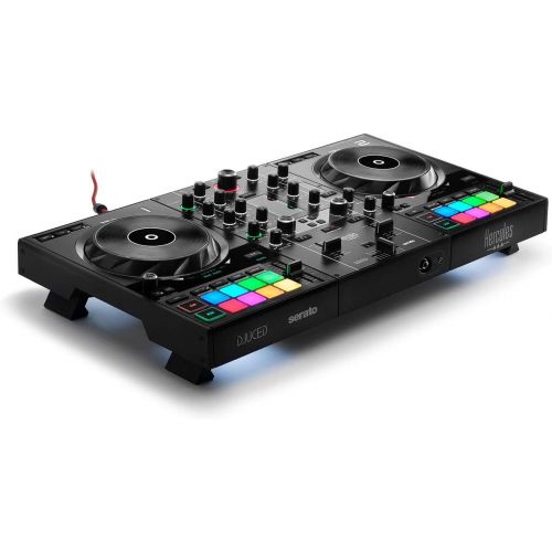  [아마존베스트]Hercules DJ Control Inpulse 500 2-Deck DJ Controller + Keepdrum Headphones