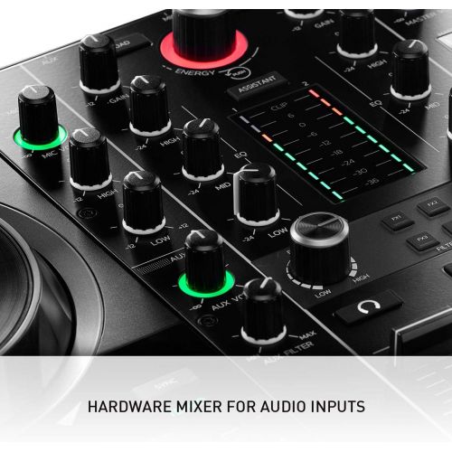  [아마존베스트]Hercules DJ Control Inpulse 500 2-Deck DJ Controller + Keepdrum Headphones