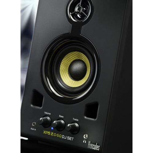 파이오니아 Hercules DJ Hercules XPS 2.0 60 DJ SET Monitor Speakers (Black)