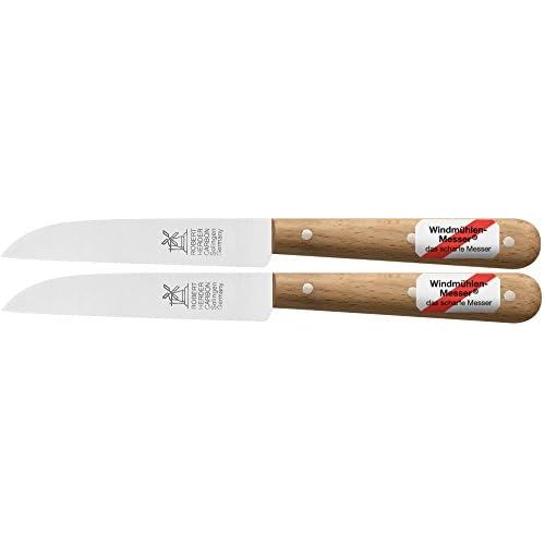  [아마존베스트]Herder Windmuehlenmesser 2x Windmill Knife Paring Knife, Paring Knife, Small Kitchen Knife, 8.5cm