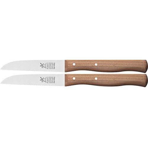  [아마존베스트]Herder Windmuehlenmesser 2x Vegetable Knife, Small Kitchen Knife, Paring Knife, 6.5cm Windmill Knife Cherry Wood