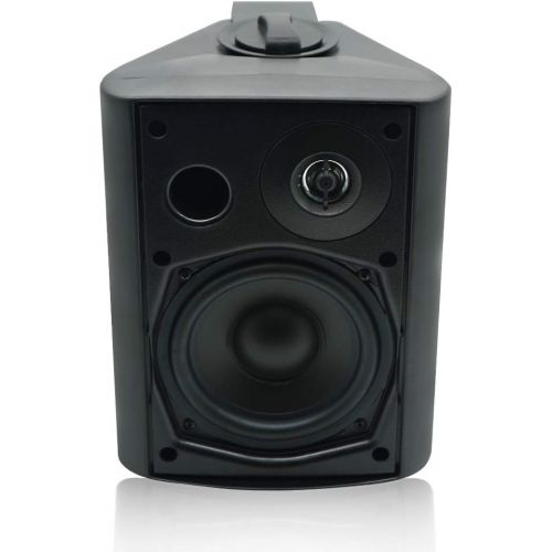  [아마존베스트]Herdio 5.25 Inches 200 Watts Outdoor Patio Bluetooth Speakers with Powerful Bass All Weather Wall Mount System