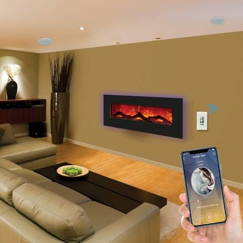  [아마존베스트]Herdio Home Audio Package Wall Mount Audio Control Amplifier Receiver System and HCS-418 in Ceiling Bathroom Kitchen Living Room Speakers (A Pair)