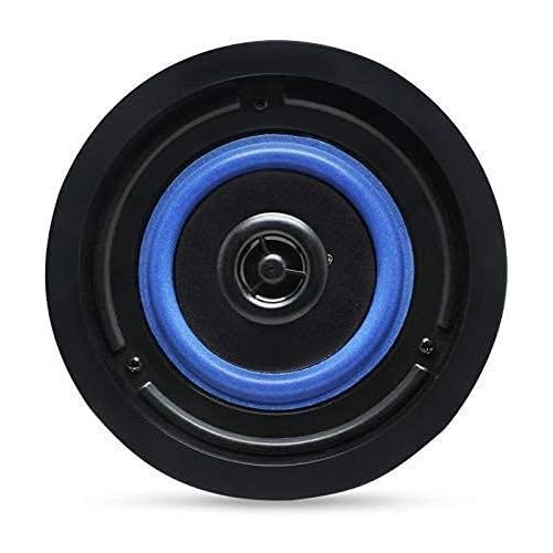  Herdio 4 Inch Ceiling Speaker, 160 Watt 2 Way Bluetooth Built in Speaker, Flush Mounting Sound, for Indoor and Outdoor Use, Bedroom, Bathroom, Home Cinema, Porches (2 Speakers)