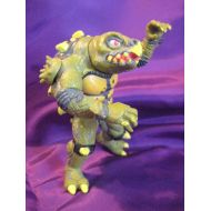 HereitisIfoundit TMNT TOKKA Action Figure, Official PORTRAIT Card, 3 Accessories 1991 Mirage Studios, Playmates