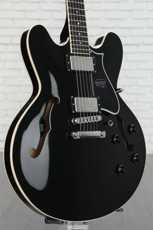  Heritage Standard H-535 Semi-hollowbody Electric Guitar - Ebony Demo