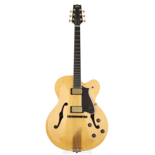 Heritage Standard Eagle Classic Hollowbody Electric Guitar - Antique Natural