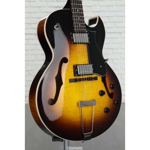  Heritage Standard H-575 Hollowbody Electric Guitar - Original Sunburst Demo