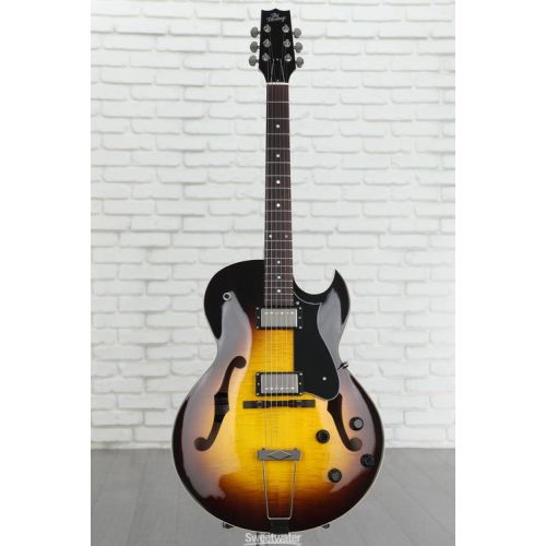  Heritage Standard H-575 Hollowbody Electric Guitar - Original Sunburst Demo