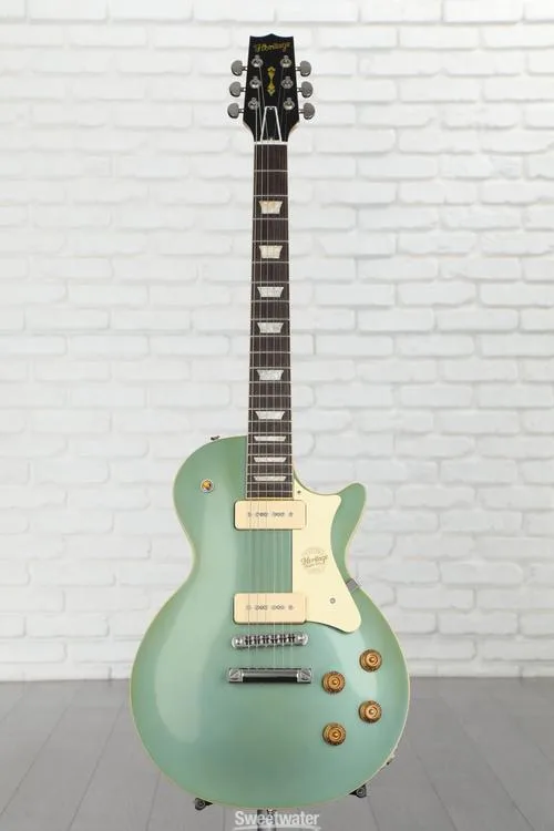  Heritage Custom Core H-150 P-90 Electric Guitar - Pelham Blue