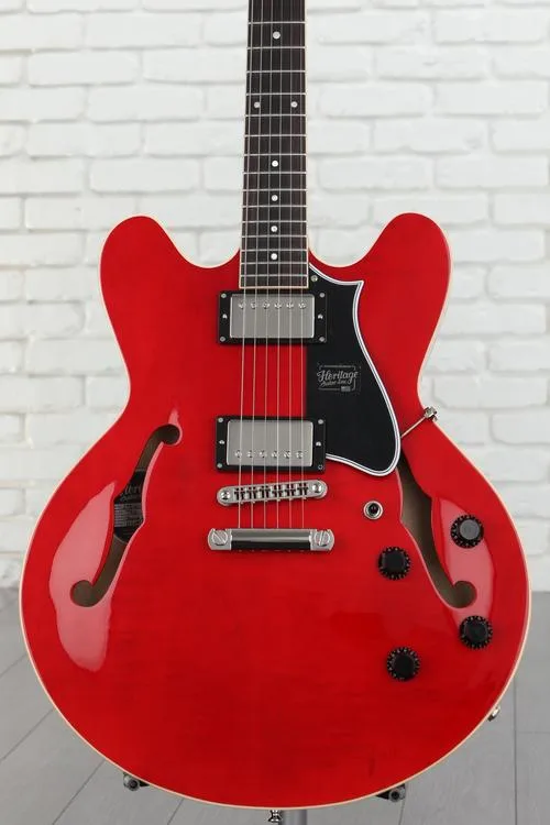 Heritage Standard H-535 Semi-hollowbody Electric Guitar - Trans Cherry