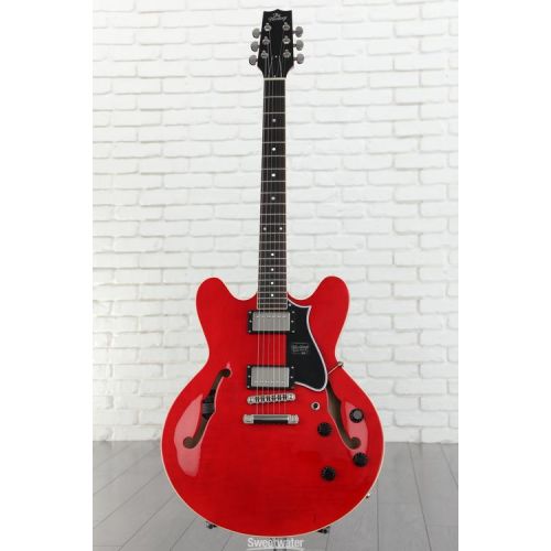  Heritage Standard H-535 Semi-hollowbody Electric Guitar - Trans Cherry