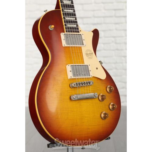  Heritage Artisan Aged Custom Core Plain Top H-150 - Tobacco Sunburst