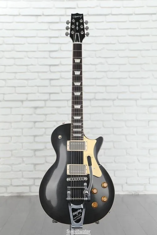  Heritage Factory Special Custom Core H-150 Electric Guitar with Bigsby B7 Vibrato - Space Black Demo