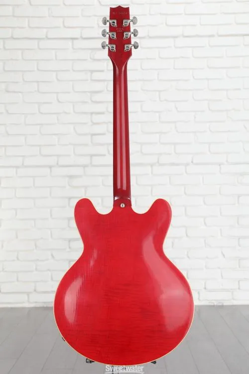  Heritage Custom Core Artisan Aged H-535 Semi-hollowbody Electric Guitar - Trans Cherry