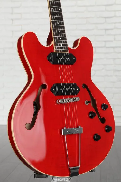  Heritage Standard H-530 Hollowbody Electric Guitar - Trans Cherry Demo