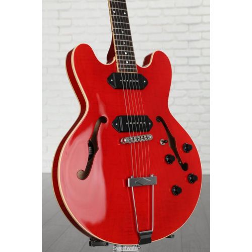  Heritage Standard H-530 Hollowbody Electric Guitar - Trans Cherry Demo