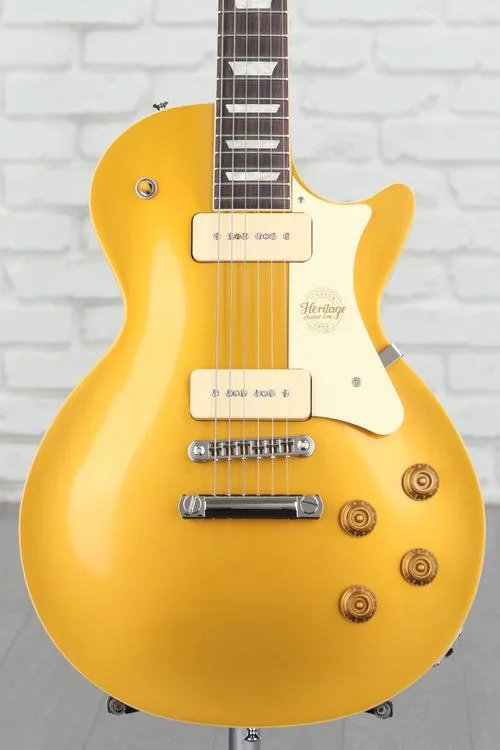 Heritage Custom Core H-150 P-90 Electric Guitar - Gold Top