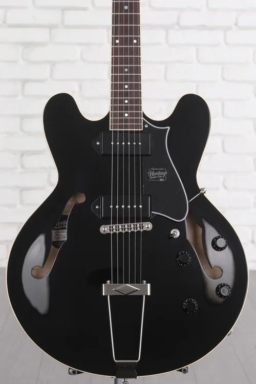 Heritage Standard H-530 Hollowbody Electric Guitar - Ebony