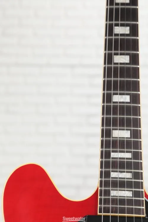  Heritage Custom Core H-530 Hollowbody Electric Guitar - Trans Cherry