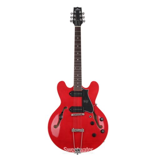  Heritage Standard H-530 Hollowbody Electric Guitar - Trans Cherry