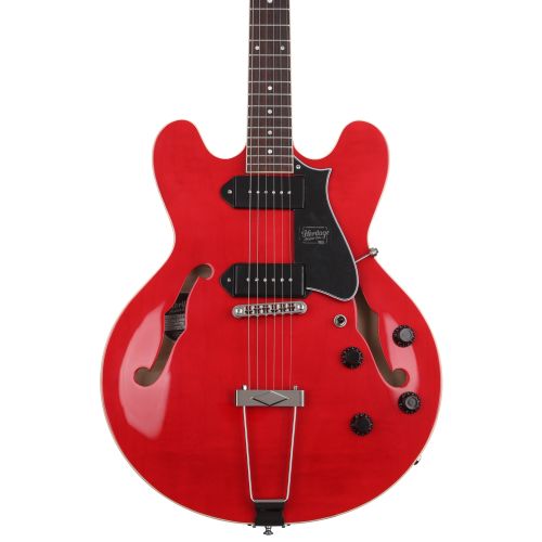  Heritage Standard H-530 Hollowbody Electric Guitar - Trans Cherry