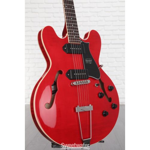  Heritage Standard H-530 Hollowbody Electric Guitar - Trans Cherry