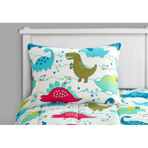  Heritage Kids Dino Roar Bed in a Bag, Multi, Twin