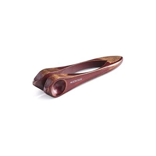  Heritage Musical Spoons Giboulee Small Canadian Maplewood Handmade Folk Percussion Instrument - Burgundy