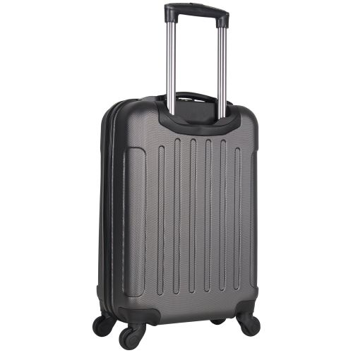  Heritage Travelware Lincoln Park 20 Hardside 4-Wheel Spinner Carry-on Luggage, Charcoal