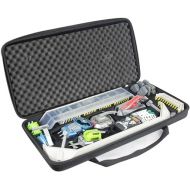 Hermitshell Hard Travel Case for HEXBUG BattleBots Arena Pro + Rivals (Beta and Minotaur) + Rivals (Bronco and Witch Doctor)