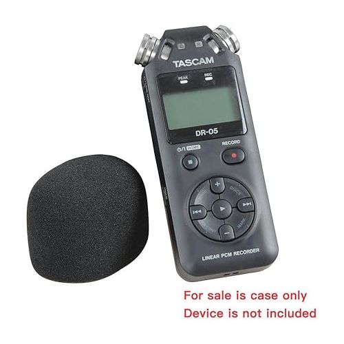  Hermitshell 2 Pcs Foam Windscreen Fits TASCAM DR-05 Portable Digital Recorder