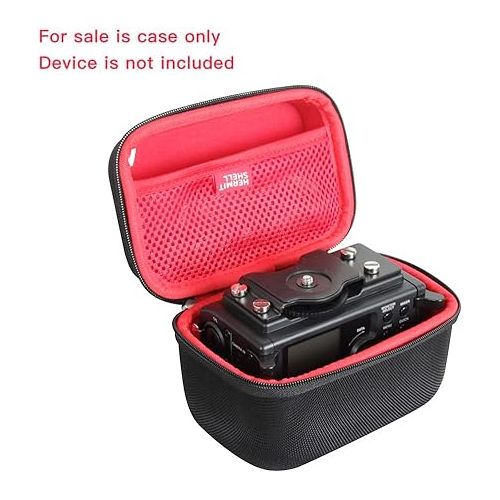  Hermitshell Travel Case for Tascam DR-60DMKII 4-Channel Portable Audio Recorder