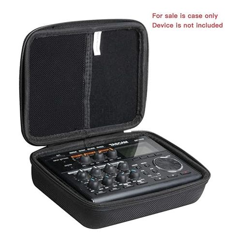  Hermitshell Travel Case for Tascam DP-006 6-Track Digital Pocketstudio Multi-Track Audio Recorder