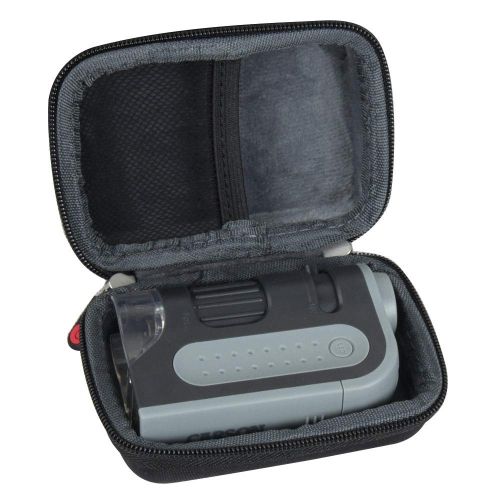  [아마존베스트]Hermitshell Hard Travel Case for Carson MicroBrite Plus 60x-120x Power LED Lighted Pocket Microscope (MM-300)